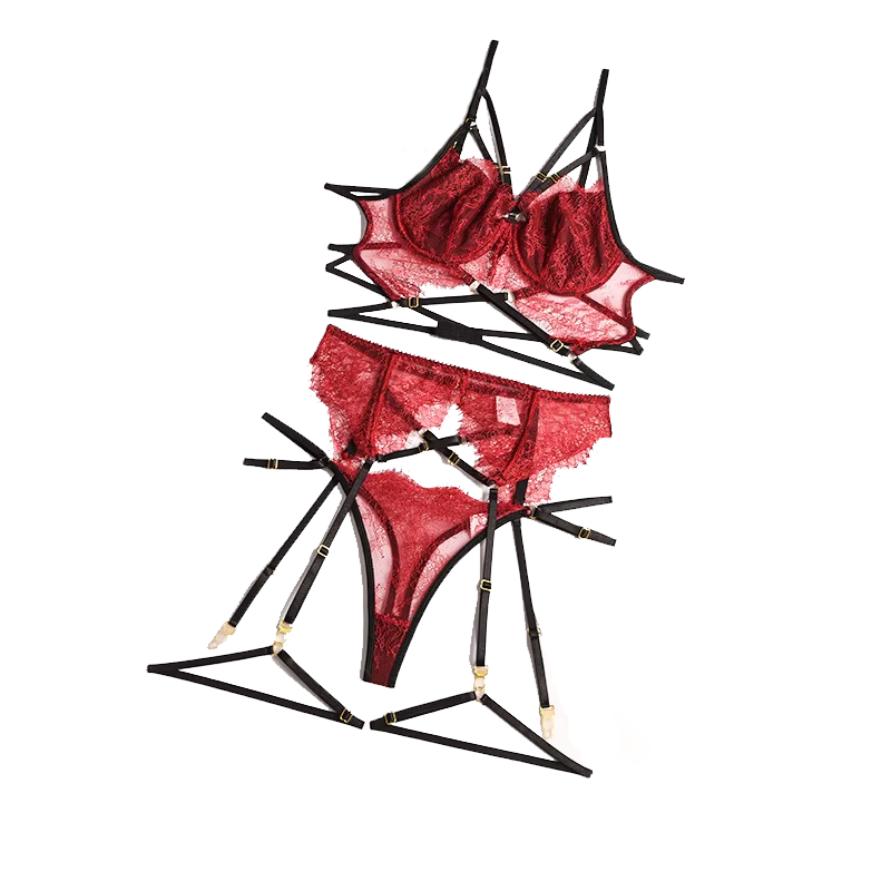 Lace Bralette Set - Новое Кружевное сексуальное нижнее белье, прозрачное