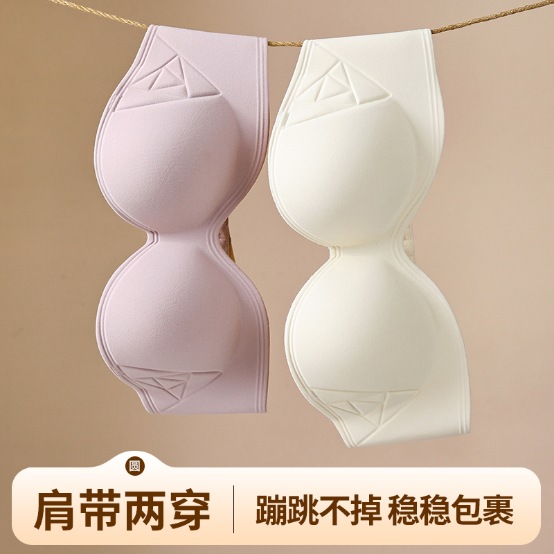 Wirefree Bra Comfort - Бюстгальтер со сборками на пуговицах спереди,