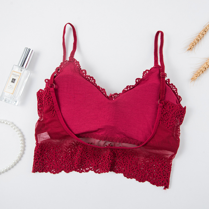 Женский бесшовный бюстгальтер  – обзор и цена Lace Bralette Set
